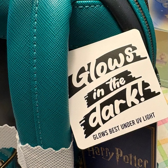 Loungefly Harry Potter Glow-in-the-Dark Backpack - Picture 2 of 5